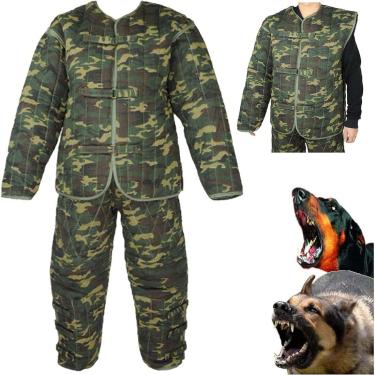Imagem de Jaqueta De Terno De Treinamento De Cães Policiais De Proteção Corporal Grande, Macacão Anti-mordida De Cão, Mordida De Cão De Treinamento Para Fortalecer Roupas De Segurança