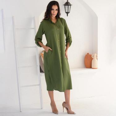 Imagem de Vestido Chemise Botões M/C B’Bonnie Valentina-Feminino