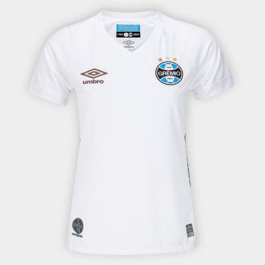 Imagem de Camisa Grêmio II 23/24 s/n° Torcedor Umbro Feminina-Feminino