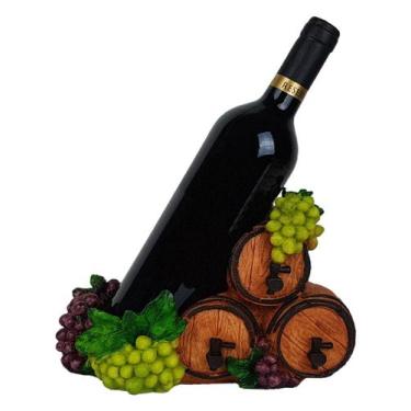 Imagem de Porta Vinho Decorativo em Resina  Elegância e Sofisticação para Seu Am
