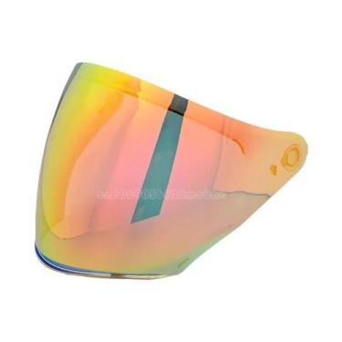 Imagem de Viseira De Capacete Aberto Com Proteção UV, À Prova De Vento E Poeira,