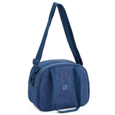 Imagem de Lancheira Térmica Masculina Feminina Escolar Passeio Crinkle-Unissex