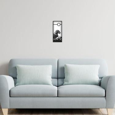 Imagem de Quadro decorativo alto relevo personalizado 32x13cm - JABB