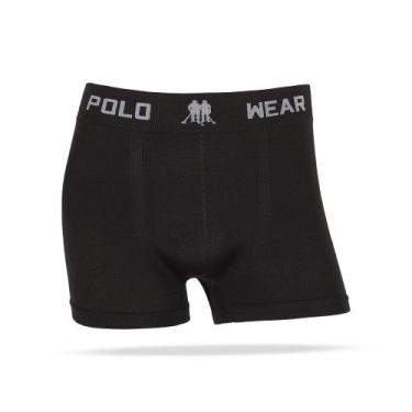 Imagem de Cueca Boxer Microfibra Polo Wear Original, Branco, GG