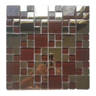 Imagem de Pastilhas De Vidro Ref 1026 L Milleniun30x30cm (kit 3Placas) - DELICAT