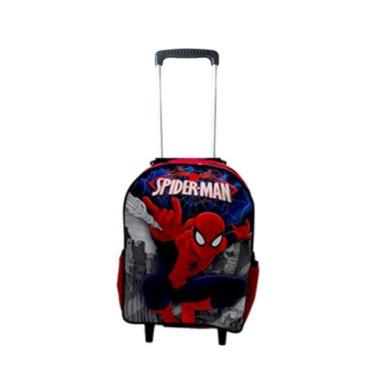 Imagem de Mochila Escolar Homem Aranha Spider Man Carrinho Vermelho - DB