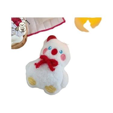 Imagem de Pingente De Boneca De Natal Em Pelúcia Fofa, Chaveiro Versátil Para Bo