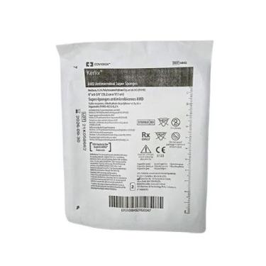 Imagem de Compressa kerlix gaze antimicrobiana 15cm x 17cm amd c/2 unidades  cov