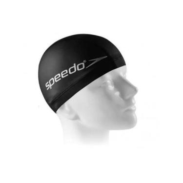 Imagem de Touca de Natação Speedo Comfort Hidroginástica -, Preto, Único