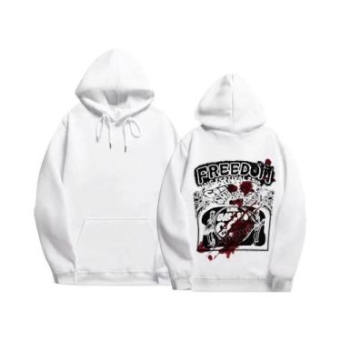Imagem de Hoodie Unissex De Manga Longa Dupla Face, Novo Estilo 2024, Moletom Ma