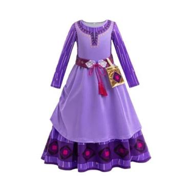 Imagem de Fantasia De Princesa De Manga Longa Para Meninas Para Festa De Hallowe