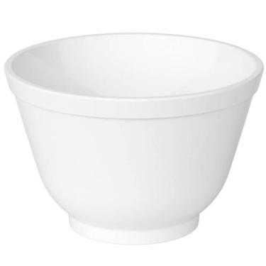 Imagem de Cumbuca Uno Coza 450ml Plástica Branca Bowl Tigela Multiuso Porções Co