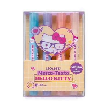 Imagem de Hello kitty Marca Texto 4 Cores LeoArte