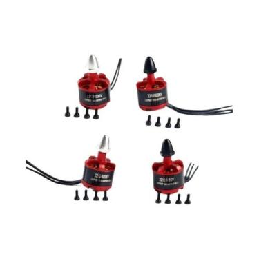 Imagem de Motor Brushless De Alta Velocidade Para Quadricóptero Multicóptero RC 