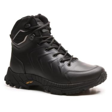 Imagem de Bota Masculina Adventure Couro Impermeável Trilas Aventuras-Masculino