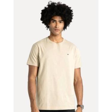 Imagem de Camiseta Tommy Hilfiger Masculina Essential Cotton Creme-Masculino