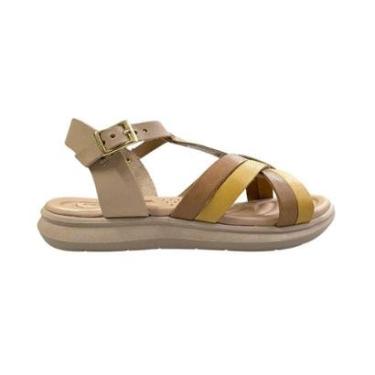 Imagem de Sandália Feminina Pegada Couro Comfort-Feminino