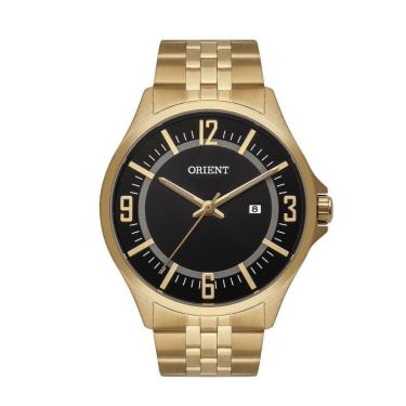 Imagem de Relógio Orient Dourado Com Calendário MGSS1235 p2kx-Unissex