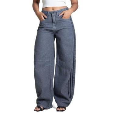Imagem de Calça Jeans Sawary Balloon - 282631 - cinza 40-Feminino