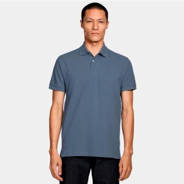 Imagem de Camisa Polo Aramis Basic Piquet Ve26 Azul Masculino, XGG