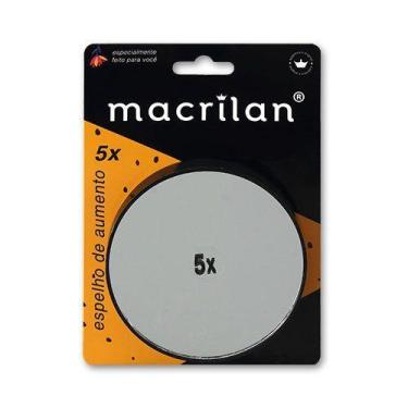Imagem de Espelho Pequeno De Aumento 5x com ventosa Macrilan