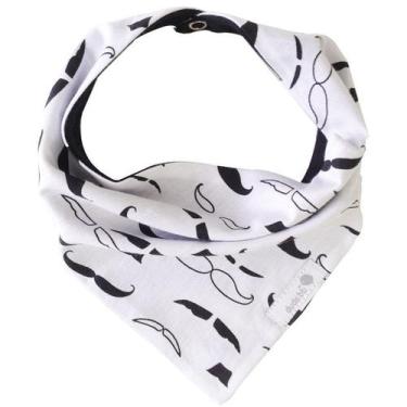 Imagem de Babador bandana bigode - Dudsbb