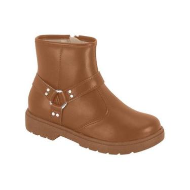 Imagem de Bota Molekinha Coturno Infantil Tratorado Conforto 2164139, 27, Avelã 