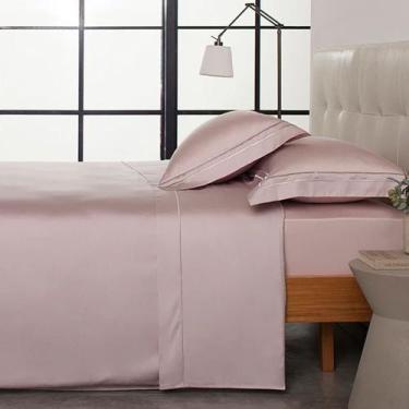 Imagem de Jogo de Cama Casal 300 fios Sublime - Buddemeyer, ROSA / ROSA