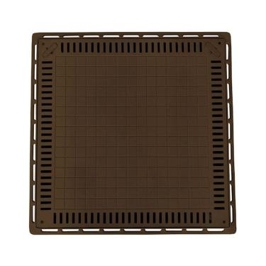 Imagem de Tampa Casa de Máquina Piscina Lisa Simples Grelha 80x80cm M