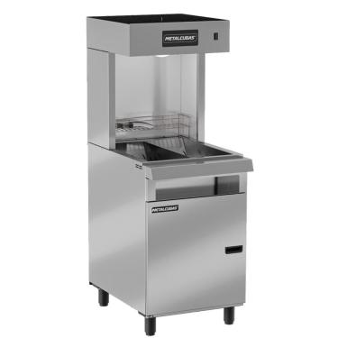 Imagem de Conservador de Frituras Elétrico de Pedestal CFP 600 P 6kg 1450W 220V Aço Inox Metalcubas