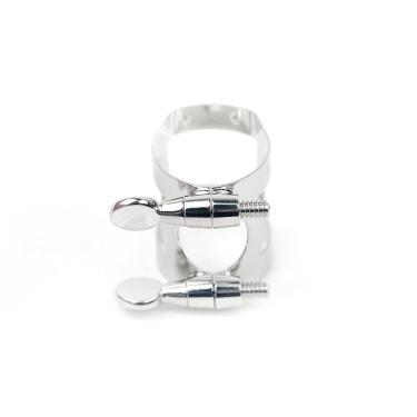 Imagem de Braçadeira para Sax Soprano 50-RSS1LN-B Metal Niquelado 4 Pontos de Contato DD Woodwinds
