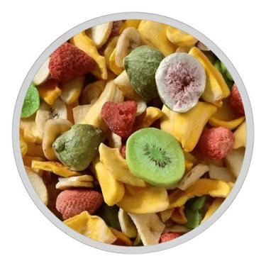 Imagem de Mix Frutas Tropicais Chips Premium 100g - Zênzero Empório