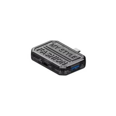 Imagem de Hub USB Tipo C HDMI 4K 100W PD USB 3.0 Alta Velocidade para Notebook T