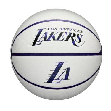Imagem de Bola de Basquete Wilson NBA Team Pixel LA Lakers 7