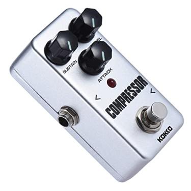 Imagem de Strachey Fcp2 Mini Compressor Pedal portátil Efeito Guitarra Pedal