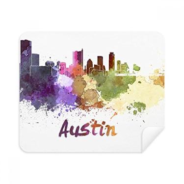 Imagem de Austin America City Pano de limpeza para aquarela 2 peças Tecido de camurça