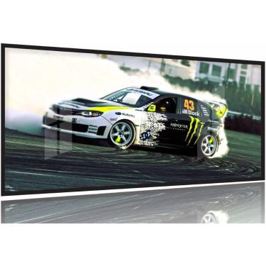 Imagem de Quadros Decorativos Carros Monster 130x60 Moldura Preta 2x2