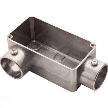 Imagem de Condulete fixo 1" tipo "LR" - sem tampa / sem rosca / sem pintura Tramontina