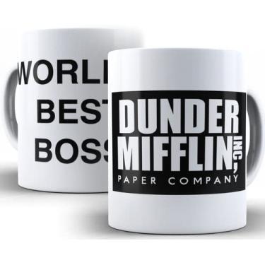 Imagem de Caneca The Office Série The Worlds Best Boss 325 Ml