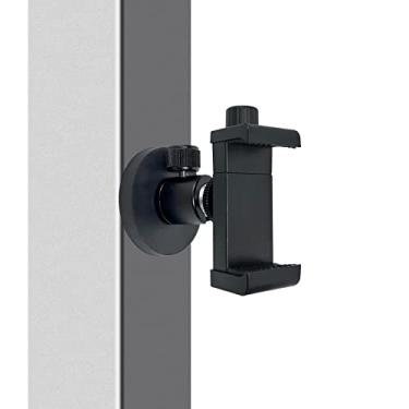 Imagem de Vinkqiado Suporte magnético resistente para celular, atrai qualquer superfície de metal ferroso, projetado para academia, tanque de motocicletas, carrinho de golfe, caixa de ferramentas, mecânicos, carro, caminhão, barco, ATV