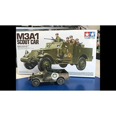 Imagem de Caminhao Blindado M3A1 Scout Car c/ 5 Figuras 35363 - TAMIYA