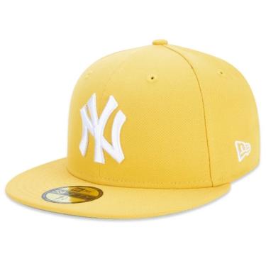 Imagem de Boné New Era 59fifty New York Yankees Amarelo  masculino
