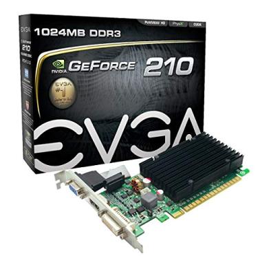 Imagem de EVGA Placa gráfica GeForce 210 Passive 512 MB DDR3 PCI Express 2.0 DVI/HDMI/VGA, 512-P3-1311-KR