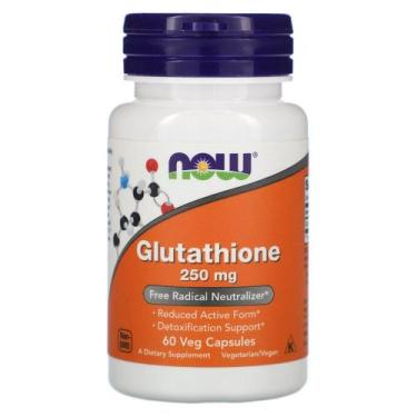 Imagem de L-Glutathione Glutationa Setria 250Mg (60 Vcaps) Now Foods