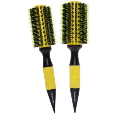 Imagem de 2UN Escova Thermal Ceramica Basic Yellow 57/70MM Marco Boni