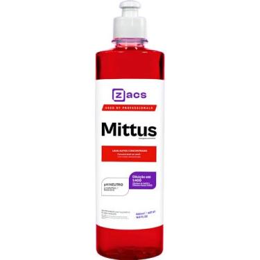 Imagem de Shampoo Automotivo Mittus 500 Ml Zacs Espuma Densa Shampoo Neutro