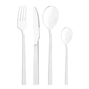 Imagem de Faqueiro 16 Peças de Aço Inox Athenas