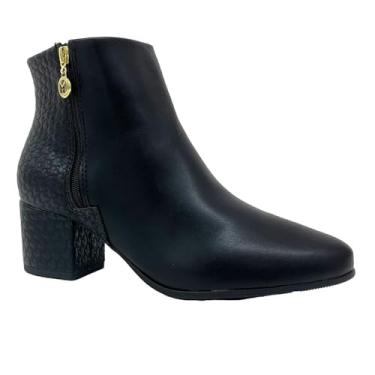 Imagem de Bota Casual Modare Salto bloco Ziper Ultraconfort 7083.100