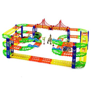 Imagem de Dino Pista De Carro 113 Pecas, Ark Toys