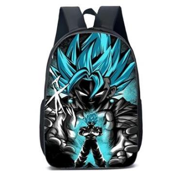 Imagem de MOCHILA ESCOLA INFANTIL JUVENIL ANIME MENINO GOKU-Unissex